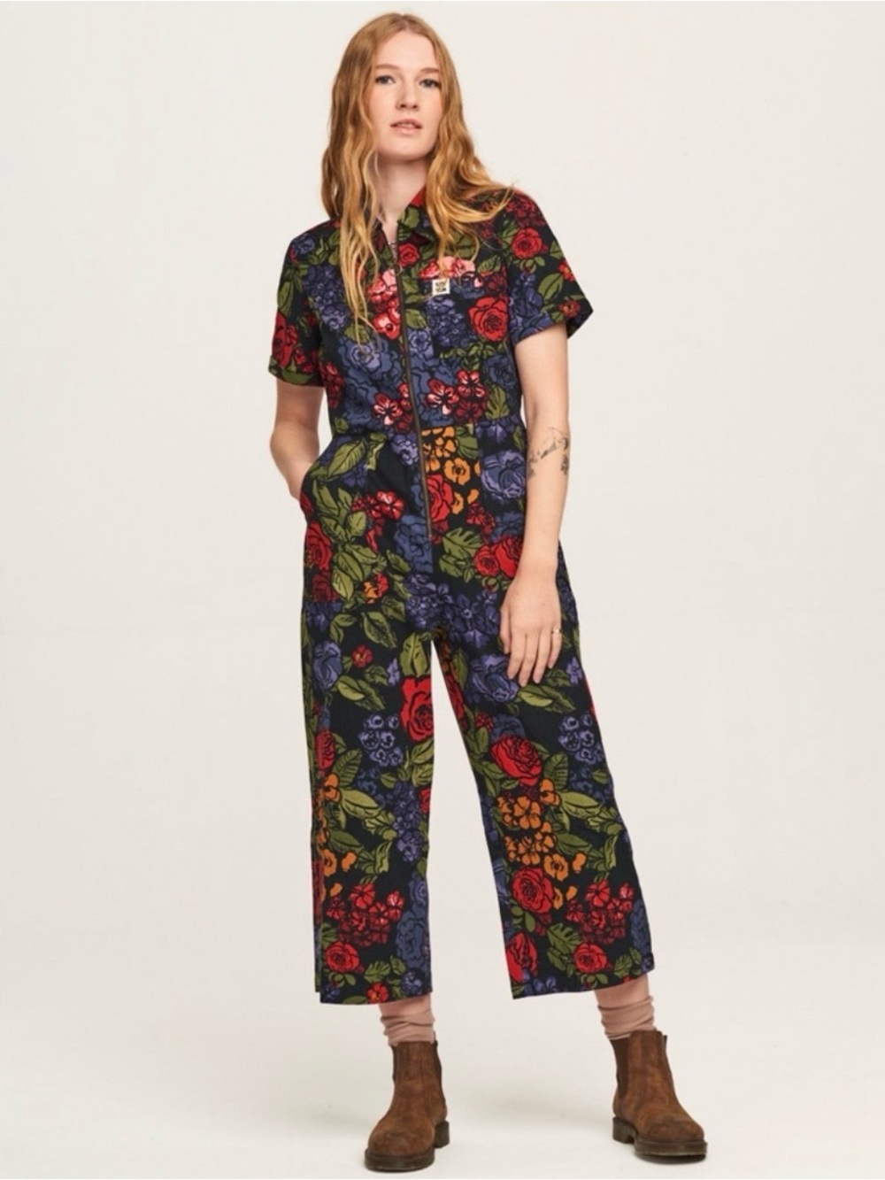 Lucy & Yak Ragan Jumpsuit -
Maria - Picture 2 of 11